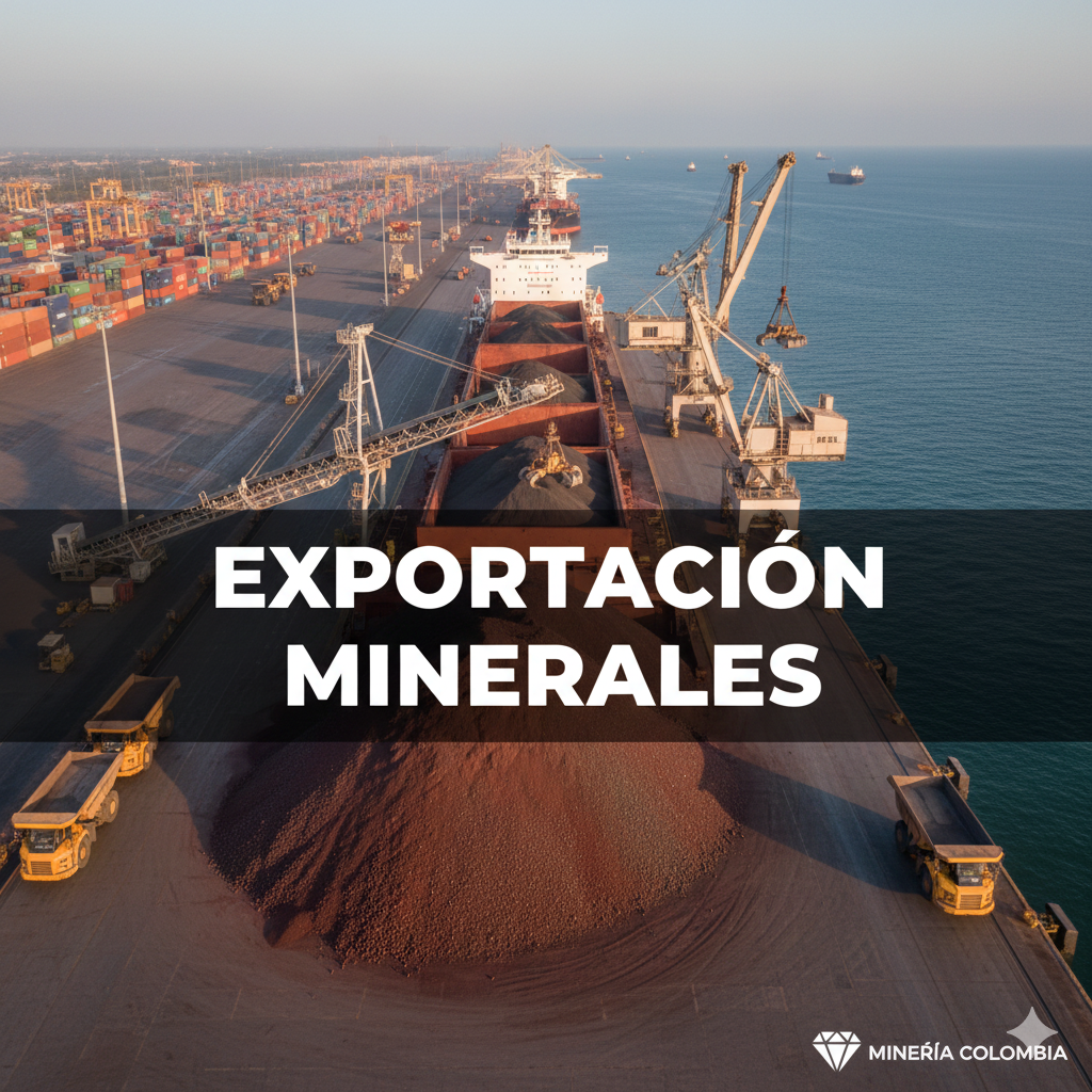 Exportación de minerales